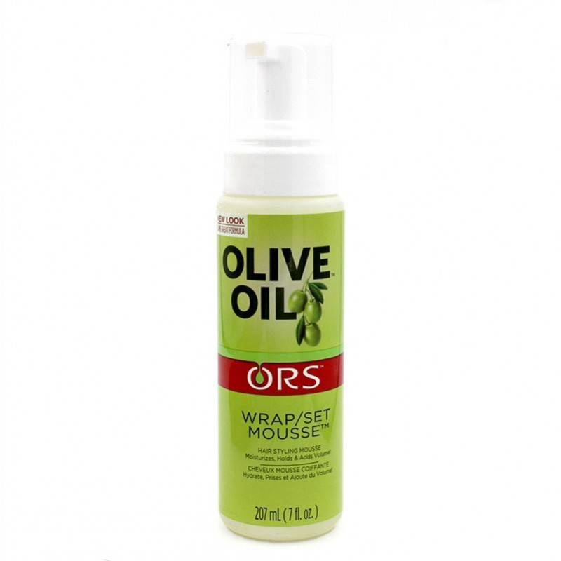 Mousse coiffante ORS - Olive Oil - Wrap Set Mousse - Mousse Coiffante (207  ml) 