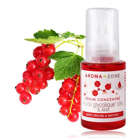 AROMA ZONE - SÉRUM VISAGE CONCENTRÉ ACIDE GLYCOLIQUE 10% & AHA