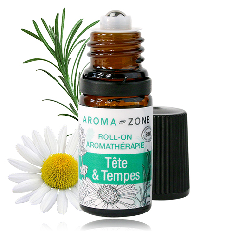 AROMA ZONE – ROLL-ON AUX HUILES ESSENTIELLES TÊTE & TEMPES – Aya Léya